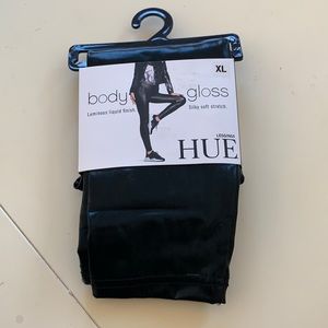 Hue body gloss leggings